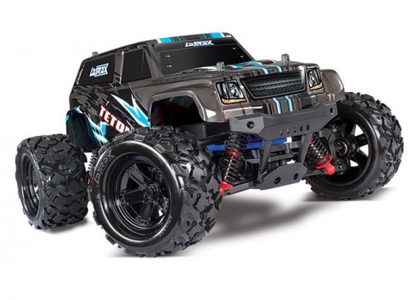 LATRAX Teton 4x4 schwarz RTR +12V-Lader+Akku 1/18 4WD Monster Truck Brushed