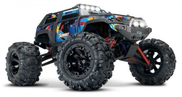 TRAXXAS Summit 4x4 RocknRoll RTR +12V-Lader+Akku 1/16 4WD Crawler Truck Brushed