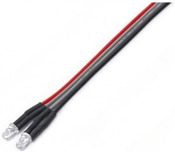 TAMIYA 300054009 - LED Licht, Modellbauzubehör, 3 mm, rot