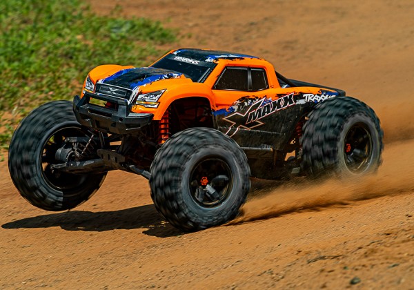 TRAXXAS X-Maxx 4x4 VXL orangeX RTR ohne Akku/Lader 1/7 4WD Monster Truck Brushless