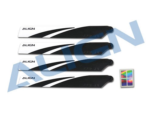 Align T-REX 150 Profi- Mainbaldes black 120mm