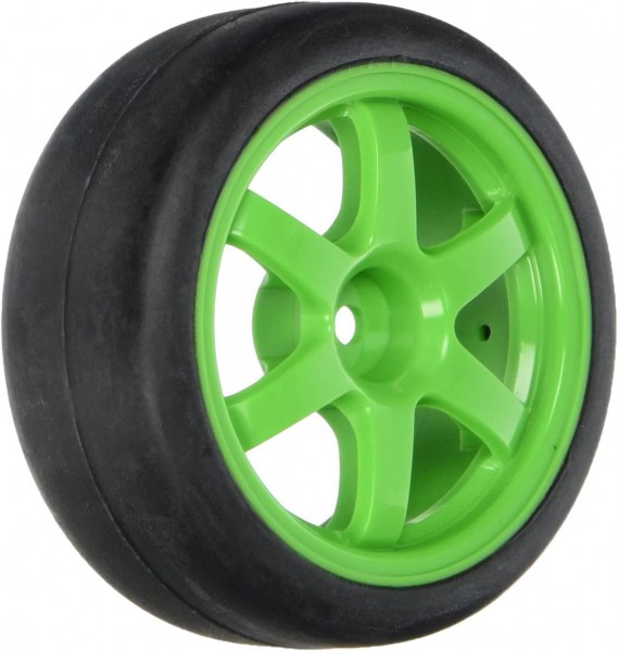Traxxas Cluster Reifen und Rad grün