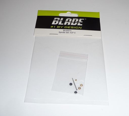Blade Nano CP X : Spindel mit O-Ringen und Zubehör