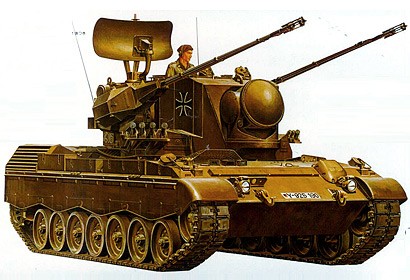 FLAKPANZER GEPARD 1:35 Scale