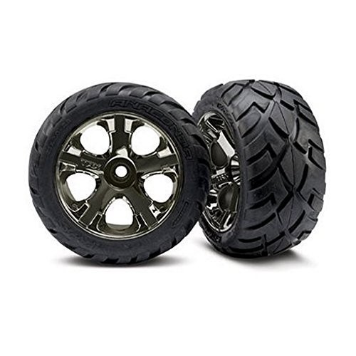 Traxxas Front All-Star Wheels with Anaconda Tires, 2-Piece Model