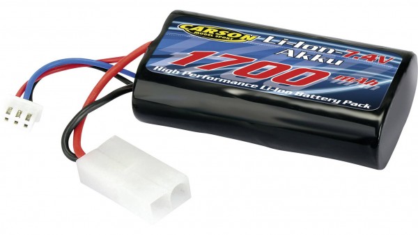 Carson Modellsport Modellbau-Akkupack (LiPo) 7.4V 1700 mAh Zellen-Zahl: 2 Tamiya