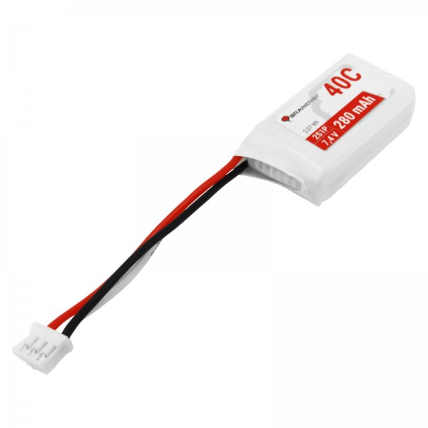 BRAINERGY LiPo Akku 2s1p 7,4V 280mAh 40C JST PH