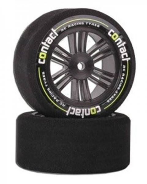 CONTACT Nitro 1:10 Carbon-Felge 35° vorn 26mm Moosgummi