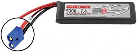 Team Orion 2S 7,4V 50C EC3 m. LED Kontrollllampe