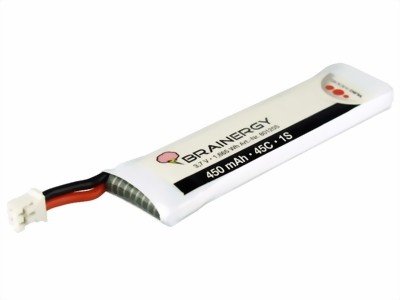 LiPo-Akku Brainergy 1S1P 3,7V 450mAh 45C, JST EH 64x16,5x6,5mm