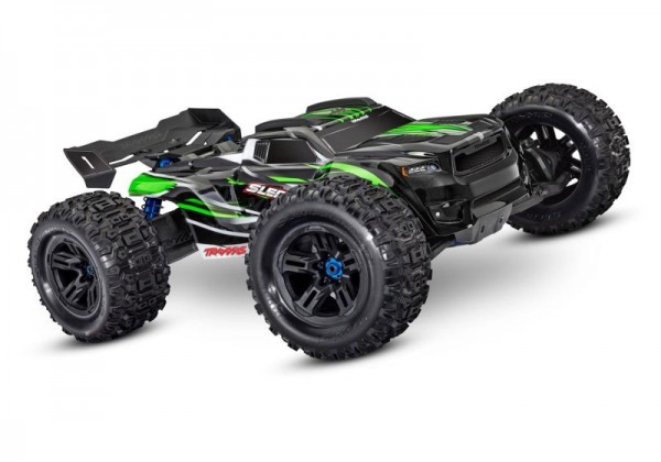 TRAXXAS SLEDGE grün RTR o. Akku/Lader 1/8 Truggy 4WD BRUSHLESS