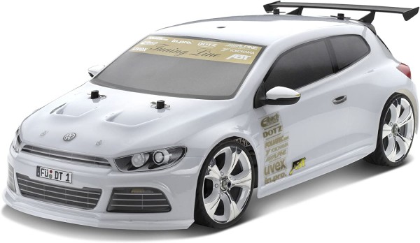 Carson 500800054 - 1:10 Karosserie VW Scirocco mit Dekor, weiß