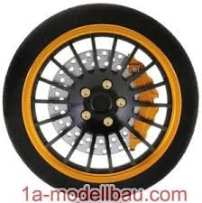 Ansmann Racing Lenkrad D3 Gold