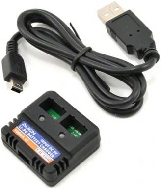 Align hec10001 Innen Schwarz Akku Ladegerät – Akku Ladegeräte (USB, schwarz, Indoor Battery Charger,