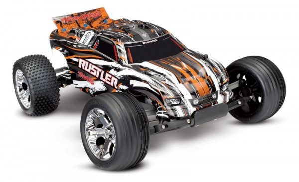 TRAXXAS Rustler RTR ohne Akku/Lader 1/10 2WD Monster Truck Brushed