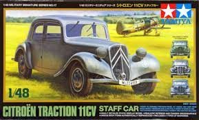 Tamiya 32517 CITROEN Traction 11cv Staff Car 1/48 Scale Kit