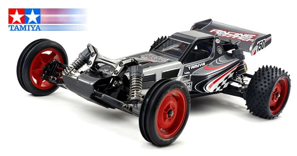 Tamiya 1:10 RC Rac. Fighter Black Chassis DT-03 KIT