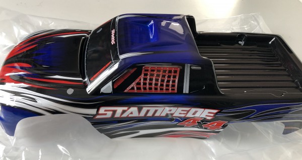 Karosserie TRAXXAS Stampede 4x4 blau 1/10 4WD Monster Truck