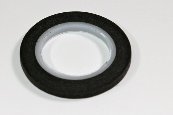 Linierband 4mm/10m schwarz