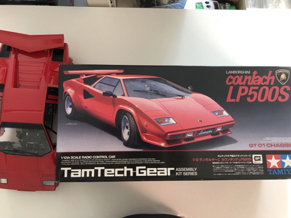 Lamborghini Countach LP500s Tamiya 57105