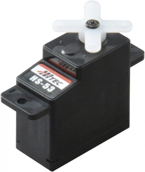 Hitec Mini-Servo HS-53 Analog-Servo Getriebe-Material: Kunststoff Stecksystem: JR