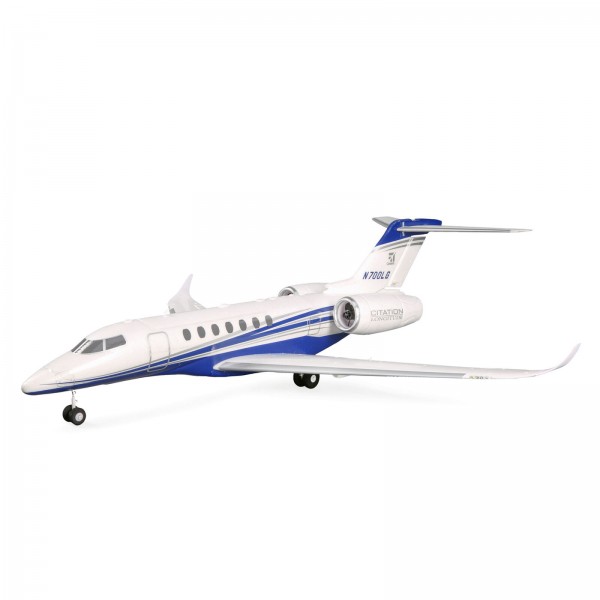 UMX Citation Longitude Twin 30mm EDF Jet BNF Basic with AS3X and SAFE Select, 638mm