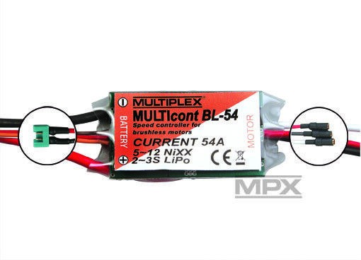 Multiplex Regler MULTIcont BL-54