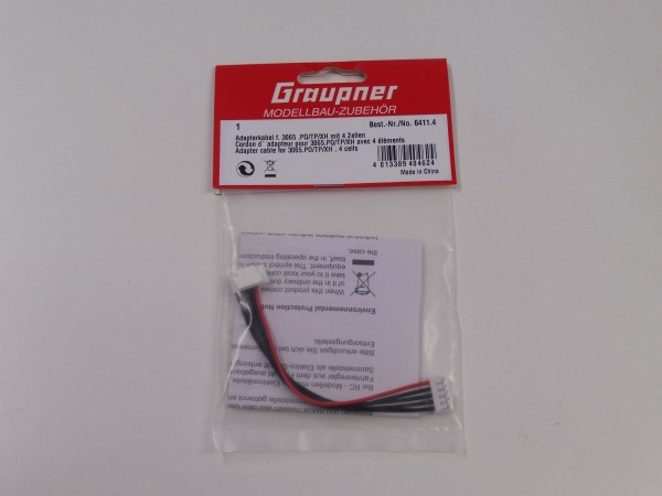 Graupner Adapterkabel für 3065.PQ/TP/XH