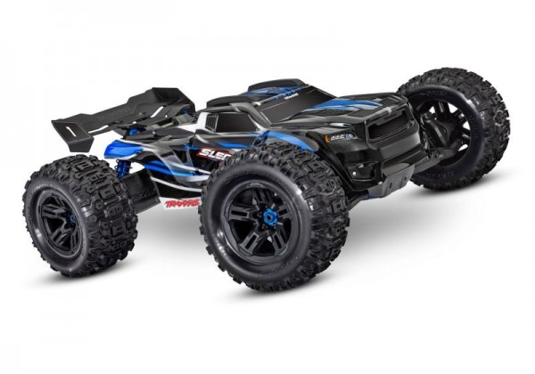 NEU TRAXXAS SLEDGE blau RTR o. Akku/Lader 1/8 Truggy 4WD BRUSHLESS