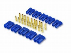 Goldkontakte EC2 - 5 Paare