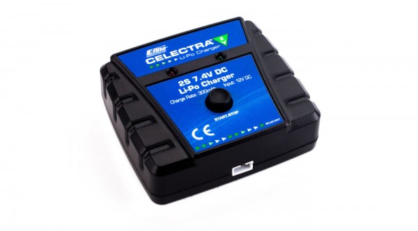 E-flite Celectra 2S 7,4V DC LiPo-Ladegerät plus Power Supply