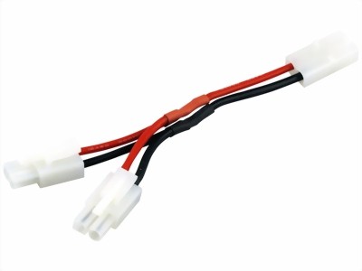 Parallel-Kabel Tamiya-Stecker auf 2x Tamiya-Buchse